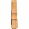 Ekena Millwork Davenport Rough Sawn Timber Gable Bracket, Western Red Cedar, 60"W x 30"H x 6"D x 6"F, 12/12 Pitch GBW060X30X0606DAV00RWR - alternate 4